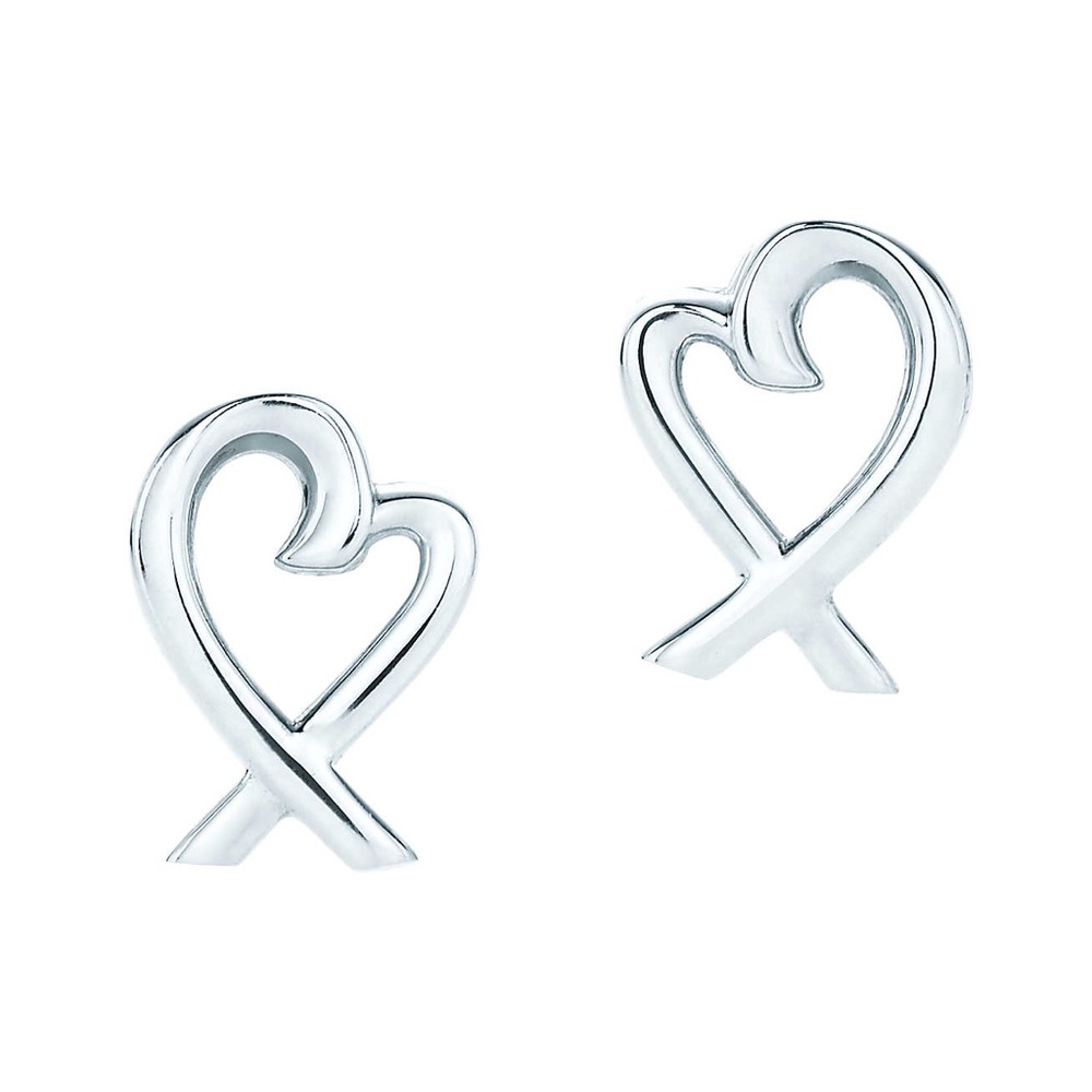 Tiffany & Co Paloma Picasso Loving Heart Earrings
